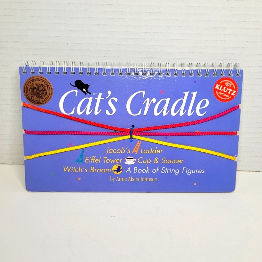 Klutz Cat's Cradle String Figures Book A Parents Choice Classic NEW